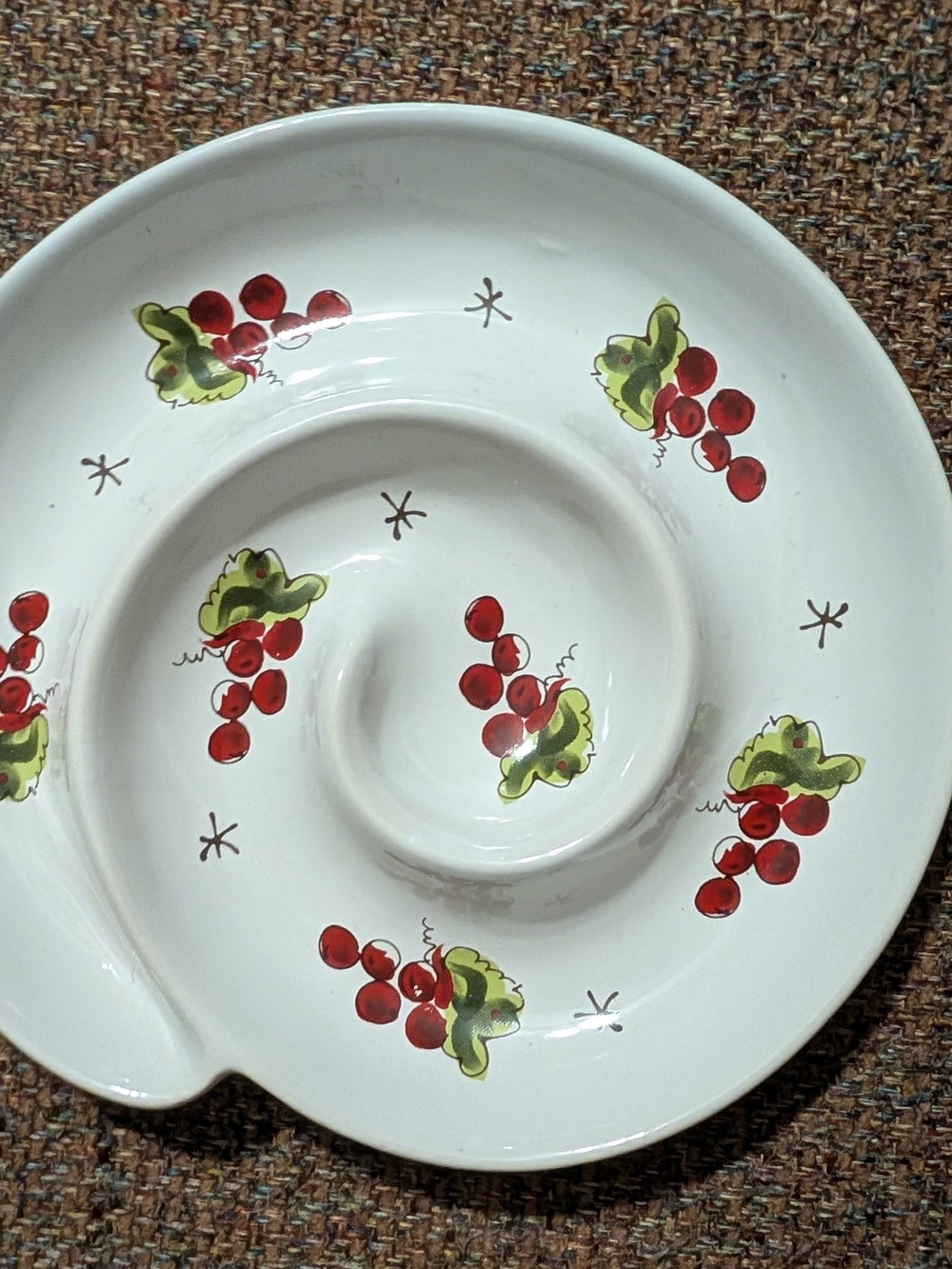 California Pantry By Julia Junkin Round Circular Relish/Olive/Condiment Dish